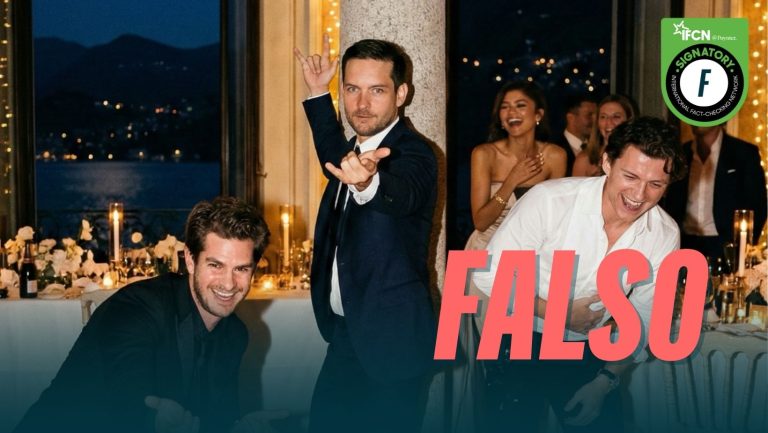Lee más sobre el artículo Estas imágenes de la ceremonia de bodas de Tom Holland y Zendaya junto a otros actores de Spider-Man no es real: fue hecha con inteligencia artificial