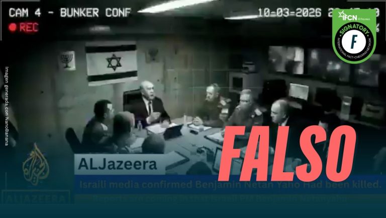 Lee más sobre el artículo Netanyahu no ha muerto como asegura este video: fue generado con inteligencia artificial