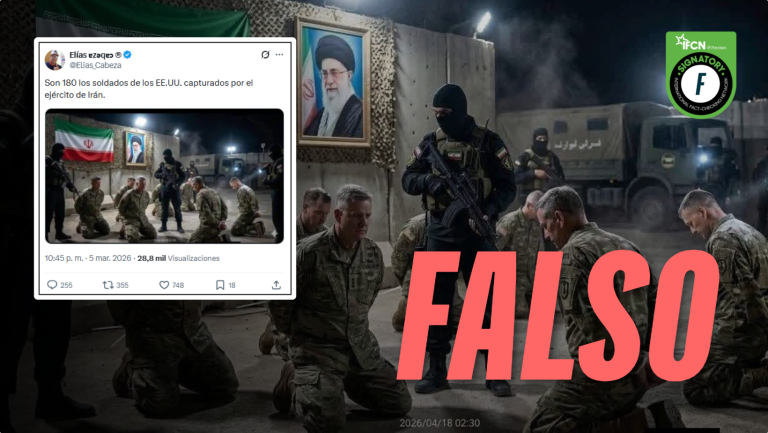 Lee más sobre el artículo (Imagen) Soldados estadounidenses capturados por las fuerzas iraníes: #Falso
