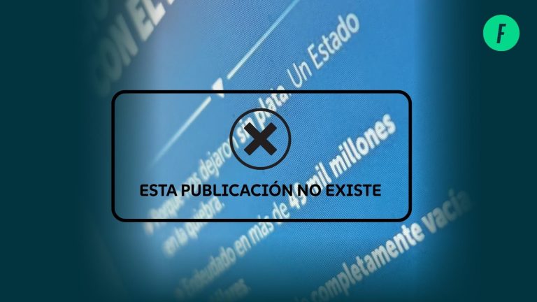 Lee más sobre el artículo Tras quitada de piso de Quiroz: Gobierno borró publicaciones referentes a un “Estado en quiebra”